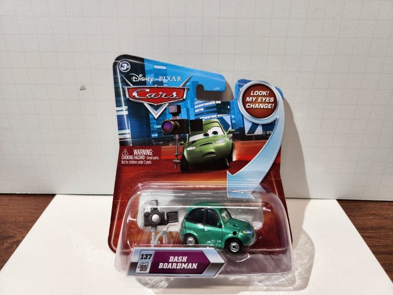 Disney Cars Dash Boardman - Look My Eyes Change 2011 Cars Dinoco 400 Carousel 1