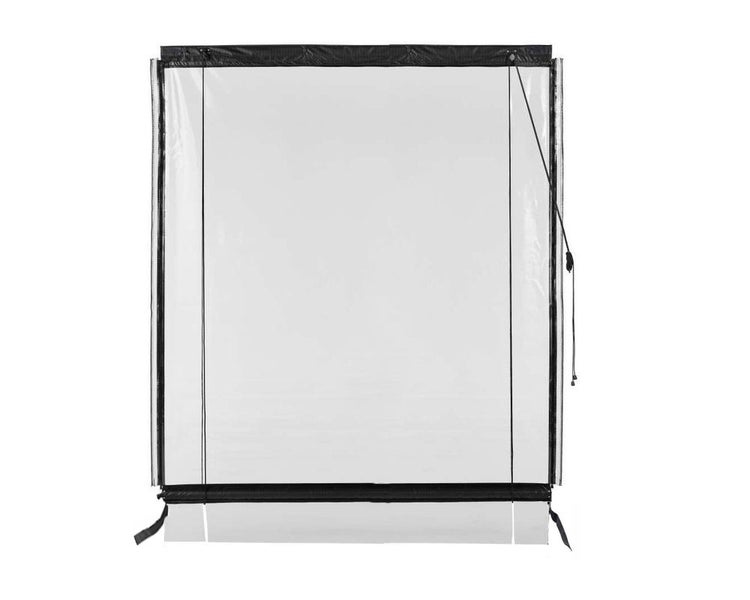 210CM X 240CM Heavy Duty PVC Clear Patio Cafe Blinds Outdoor UV Protect Awning Carousel 1
