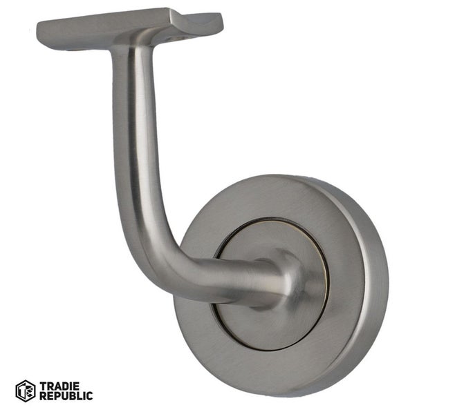 Miles Nelson #512 Bannister Bracket Satin Nickel on Solid Brass Concealed Fix Carousel 1