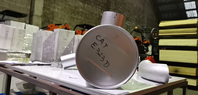 Digger Muffler for CAT323D part no: 324-4156 Carousel 2
