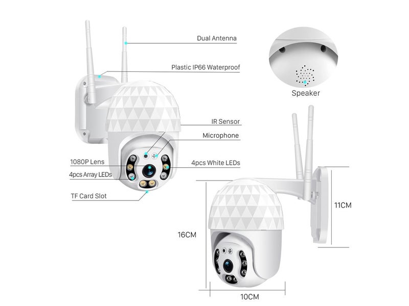 Smart WiFi IP Camera System Clearance - Clearance Carousel 2