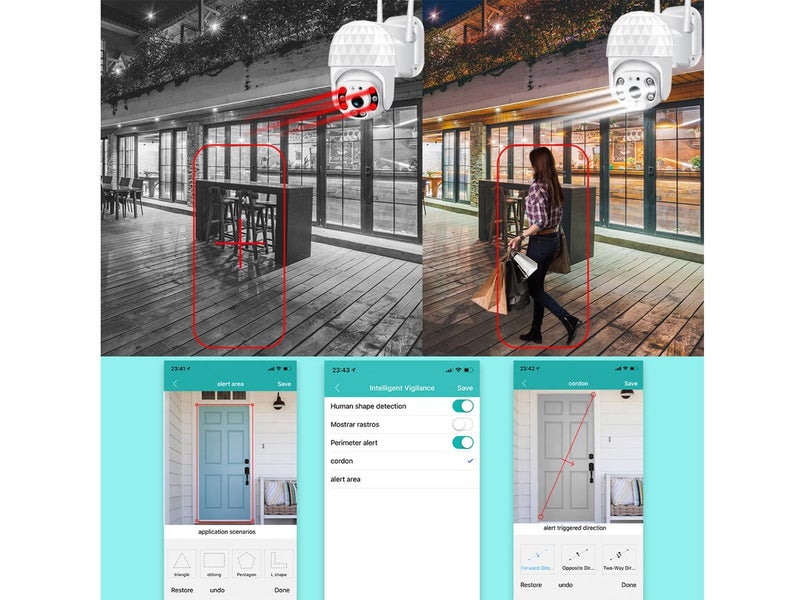 Smart WiFi IP Camera System Clearance - Clearance Carousel 11