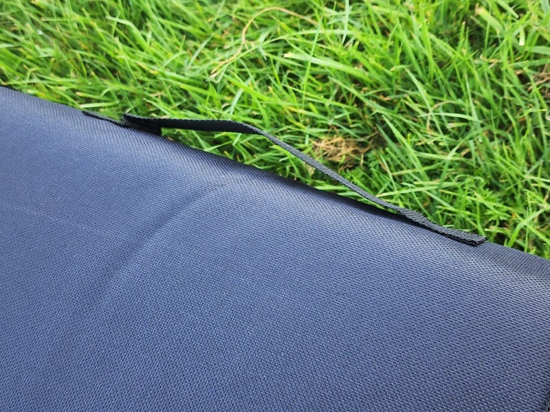Massive XL Waterproof Check Picnic Blanket Check 2 x 2 Meter Grey Carousel 2