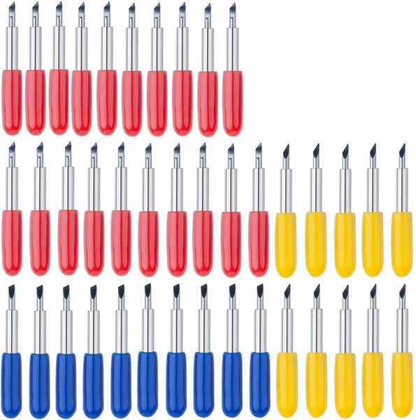 40Pcs Replacement Blades for Cricut Machines Carousel 1