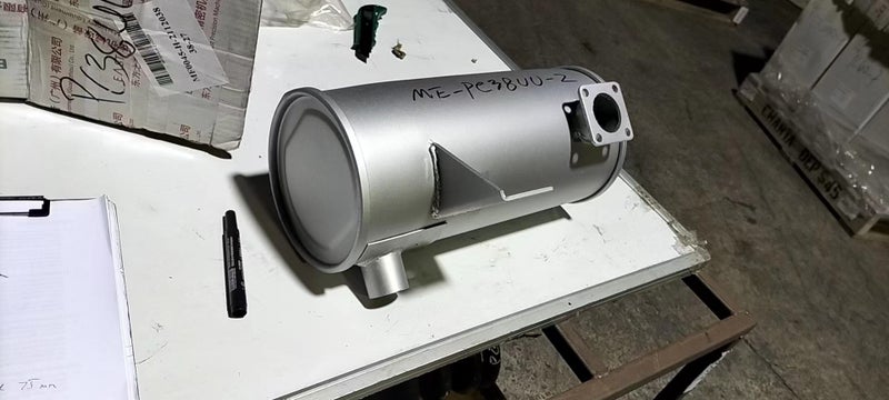 Digger Muffler Exhaust for Komatsu PC38UU-2 PC20 / PC30-6 PW30-1 PW20-1 Carousel 1