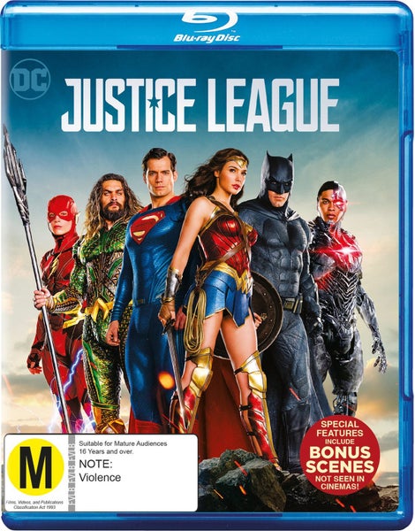 Justice League ( BRAND NEW SHRINK WRAPPED ) BLURAY Carousel 1