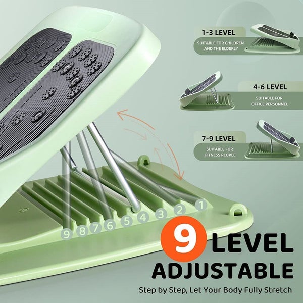 Adjustable Slant Board | Ankle Incline Board for Stretching NEW Carousel 7