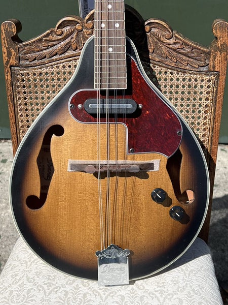 Brand New Ibanez M510E-OVS A-Style Vintage Sunburst Acoustic/Electric Mandolin Carousel 2