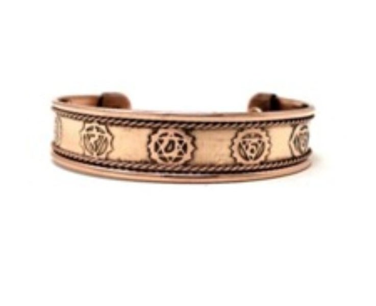 Magnetic Bracelet - Chakras (Copper) Carousel 1