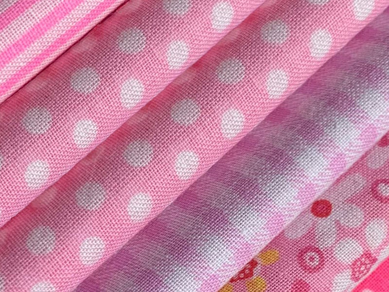 2 X Set of 7Pcs 25x25cm DIY Cotton Fabric Printed Cloth Sewing Fabric Patchwork Carousel 6