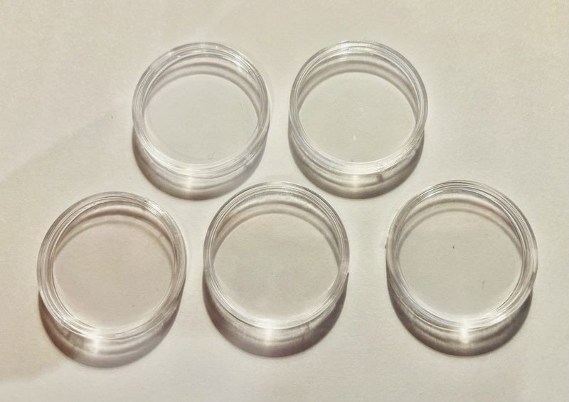 Coin Capsules 33mm - 5 piece Carousel 1