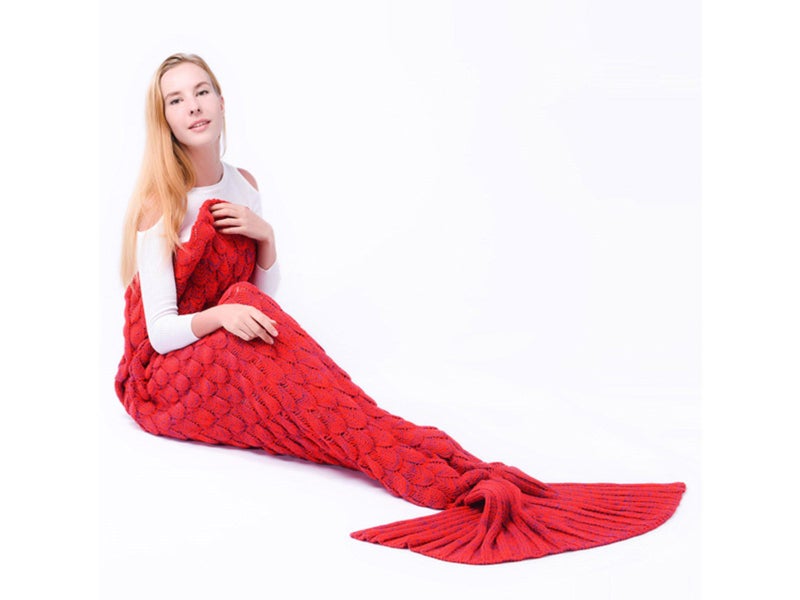 Mermaid Tail Blanket for Adults Carousel 1
