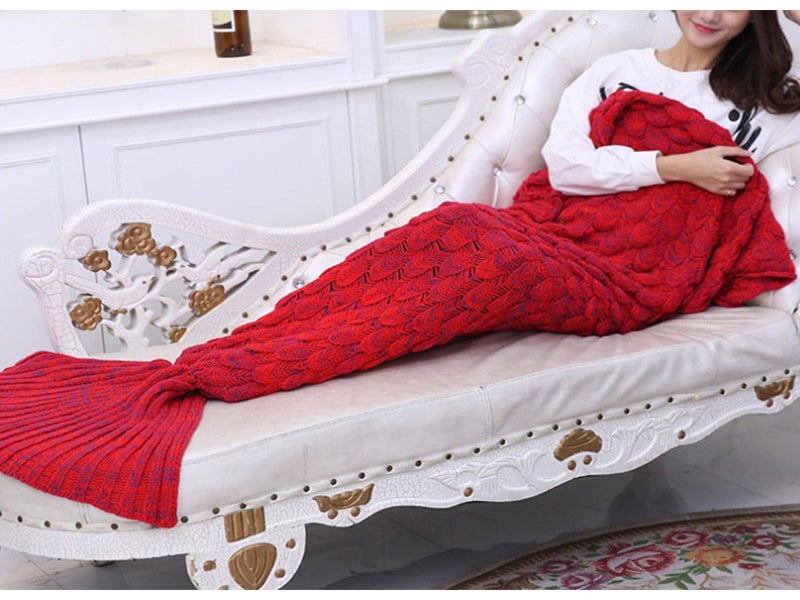 Mermaid Tail Blanket for Adults Carousel 2