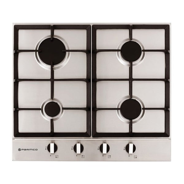 Parmco 600mm Gas Hob 4 Burner - Stainless Steel (HO-2-6S-4G) Carousel 1