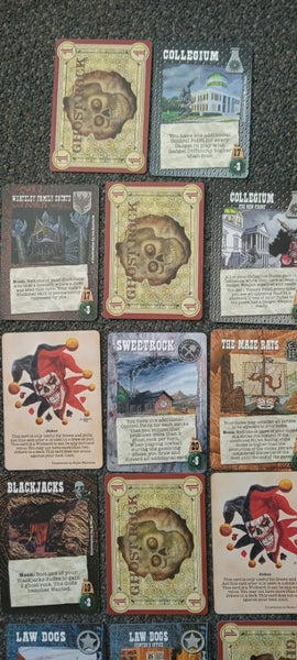 Rare promo CCG Deadlands Doomtown 14 plus 4 full containers. Carousel 2