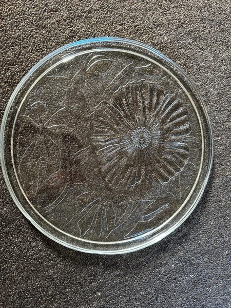 32 cm glass plate Carousel 1
