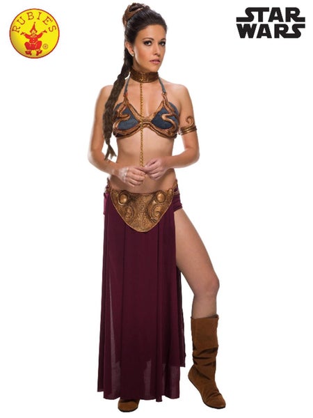 Rubies Princess Leia Secret Wishes Slave Costume - Ladies - Small Carousel 1