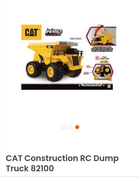 15 inch Cat Construction RC Dump Truck Carousel 7