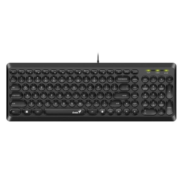 Genius Slimstar Multimedia Keyboard - Black (HW927) Carousel 1