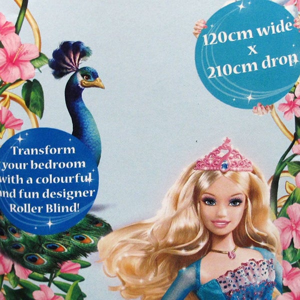 Barbie Blockout Roller Blind 120 x 210 cm Carousel 2