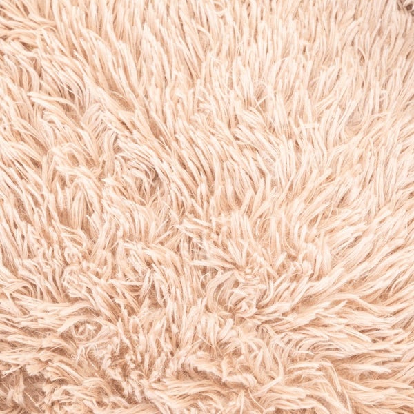 Superior Pet Goods 40cm Curl Up Cloud Dog Bed Sleep Cushion Pumice Small Beige Carousel 4