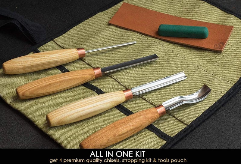 BeaverCraft Gouge Wood Carving Tools Set- SC01 Carousel 1