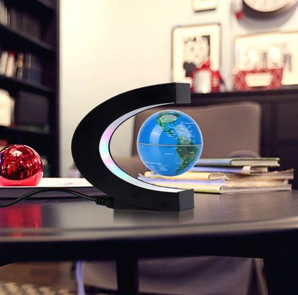 Magnetic Levitation Globe with LED Light Carousel 6