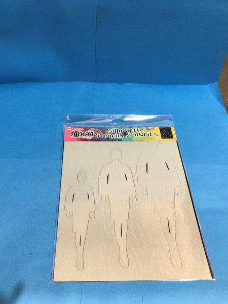 Dyan Reaveley Dylusions Silhouette Stencils and Masks - Emmi - DYS55549-B Carousel 1