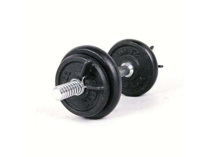 2pcs/lot 25/28/30mm Barbell Clamp Spring Collar Clip Fitness Kit Carousel 1