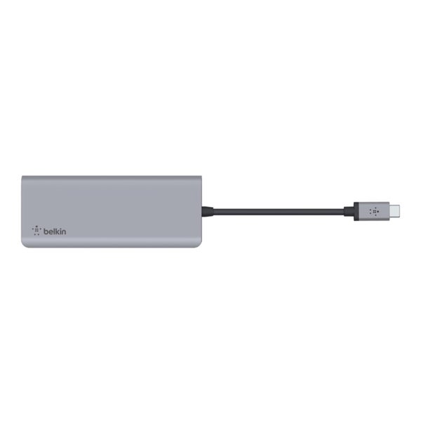 Belkin USB-C 7-in-1 Multiport Hub - Space Grey [AVC009btSGY] Carousel 3