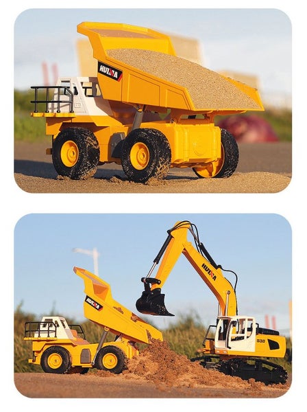 HUINA 1517 Dump Truck Model Car 1:24 Remote Control RC (Hui Na) Carousel 2