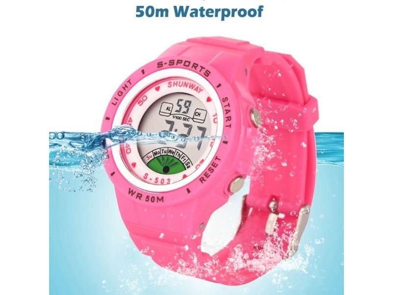 UTHAI CE02 Kids Electronic Quartz Watch 50m Waterproof For Boys Girls Carousel 2