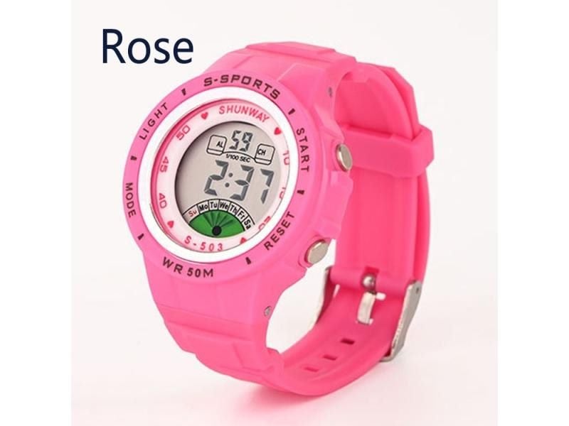 UTHAI CE02 Kids Electronic Quartz Watch 50m Waterproof For Boys Girls Carousel 1