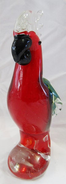 Large Glass Parrot Carousel 5