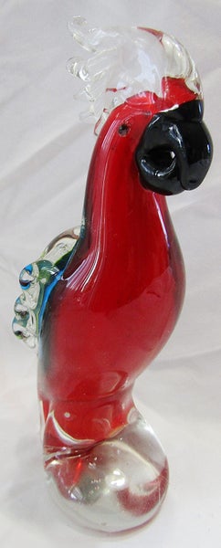 Large Glass Parrot Carousel 2