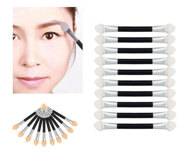 10Pcs Makeup Double-end Eye Shadow Sponge Applicator Tool Carousel 1