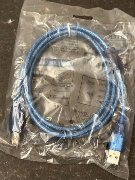 USB 2.0 Printer Cable A-B with Filter 1.8m Carousel 2