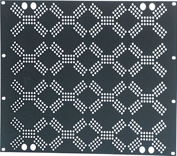 Proel 19" Rack Protection Panel 8U Diamond Grill Carousel 1