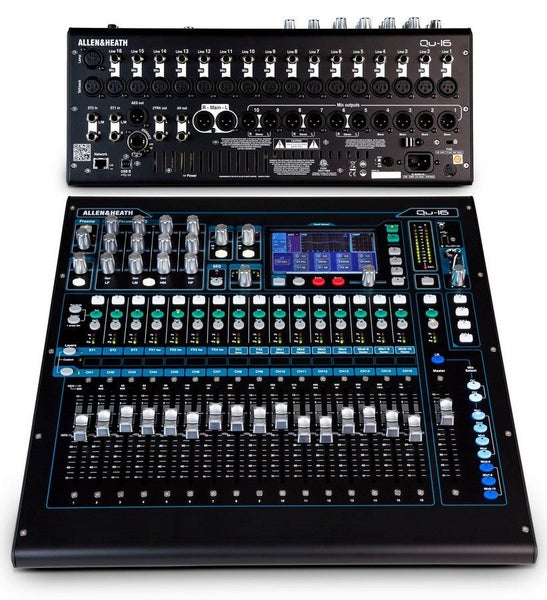 Allen and Heath QU16 Digital Mixer Rack Mount Carousel 1