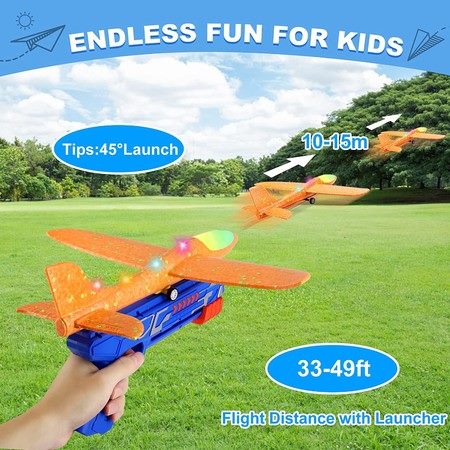 3 Pack Airplane Launcher Toys Carousel 1