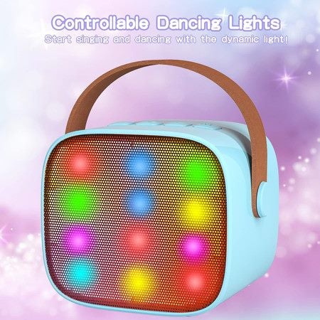 Portable Bluetooth Speaker with Wireless Microphone Carousel 1