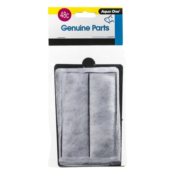 CARBON CARTRIDGE 48C 25048C for Aqua One Clearview 500 Hang On Filter Carousel 1