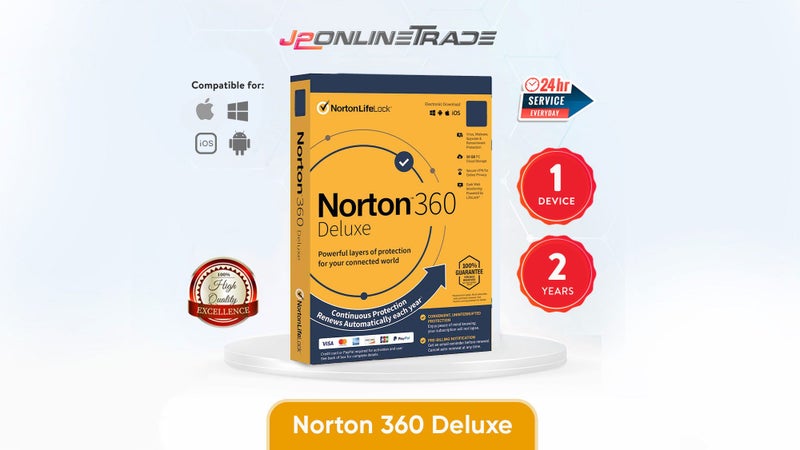 Norton 360 Deluxe 1 Device 2 Year Carousel 1
