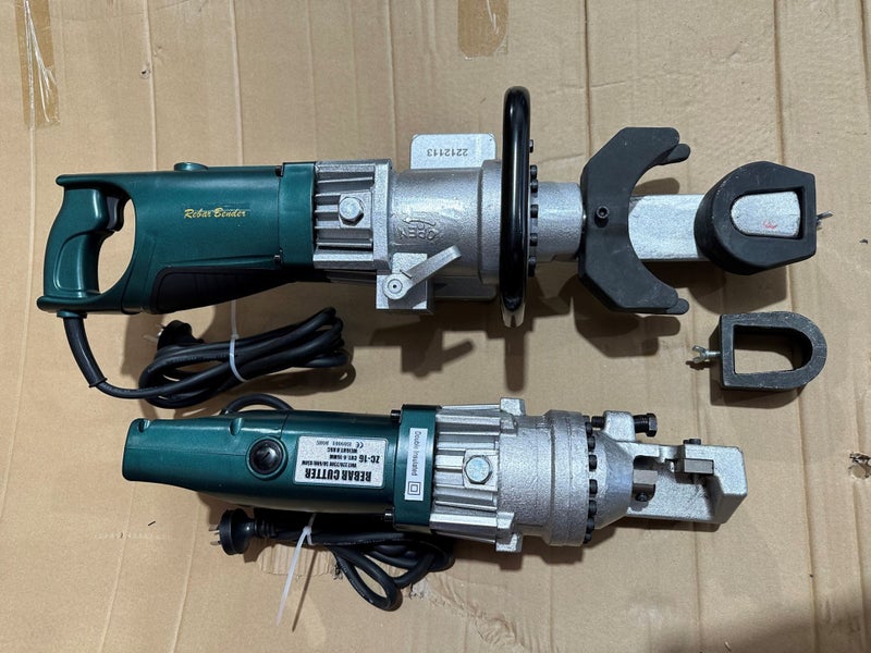 Reinforcing Steel Cutter/Bender Combo Carousel 1