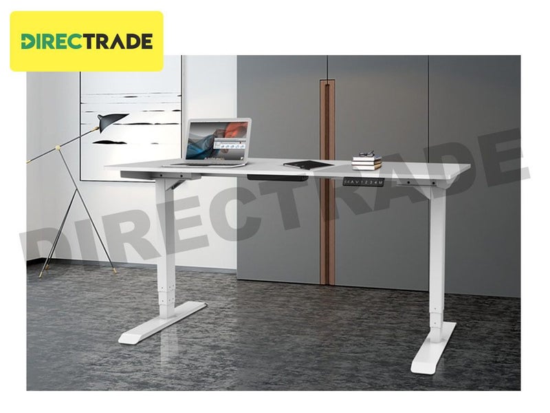Electric Height Adjustable Desk Dual Motor Computer Desk Office Desk Carousel 1