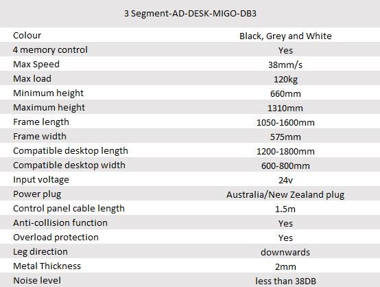 Electric Height Adjustable Desk Dual Motor Computer Desk Office Desk Carousel 12