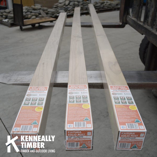 88x88mm PREMIUM SOLID H4 DRESSED POST 3.6m Carousel 2