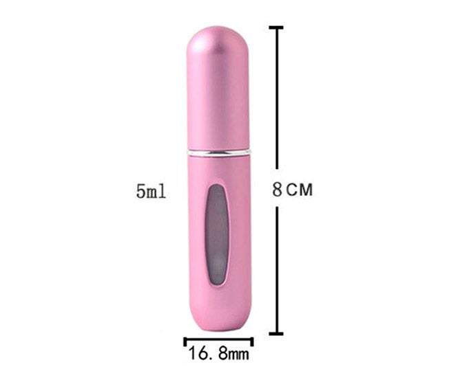 5ml Mini Portable Bottom-Filling Pump Perfume Refillable Spray Bottle Empty Carousel 2