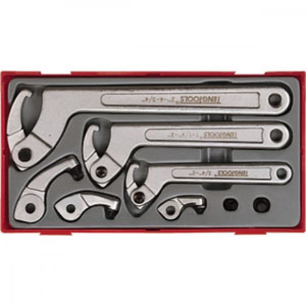 Teng 8Pc Hook & Pin Wrench Set - Tc-Tray Carousel 1