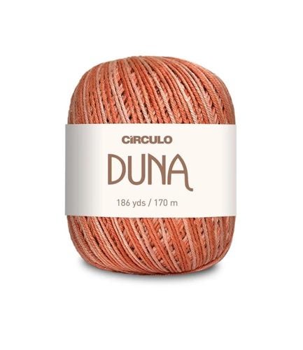 Circulo DUNA 100g Cotton - 8ply 9881 - Copper Carousel 1